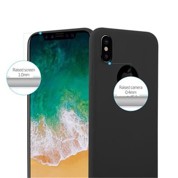 Deksel til iPhone X / XS Silikondeksel