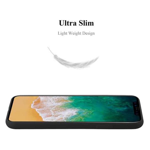 iPhone X / XS Skal Fodral Case Cover Mobilskydd av flexibelt TPU-silikon