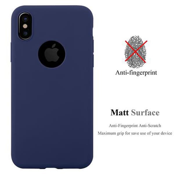iPhone X / XS Skal Fodral Case Cover Mobilskydd av flexibelt TPU-silikon