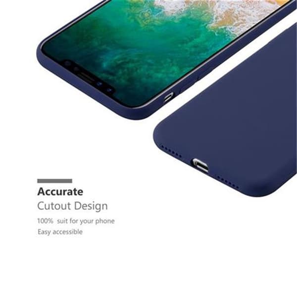iPhone X / XS Skal Fodral Case Cover Mobilskydd av flexibelt TPU-silikon
