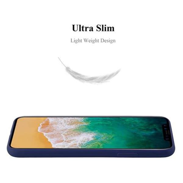 iPhone X / XS Skal Fodral Case Cover Mobilskydd av flexibelt TPU-silikon