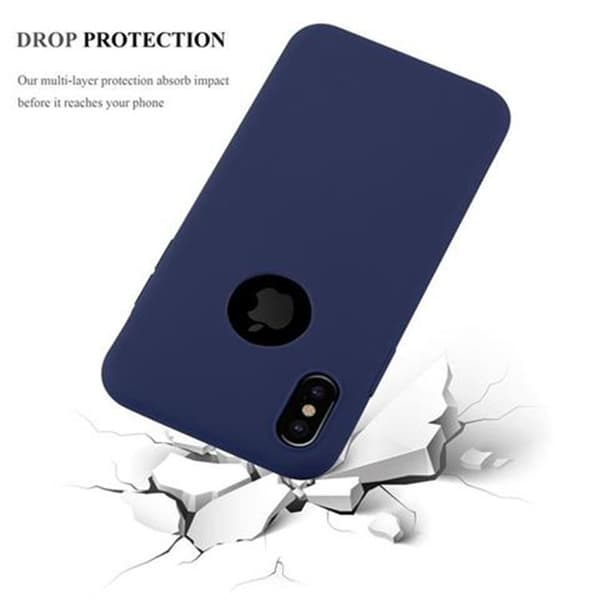 iPhone X / XS Skal Fodral Case Cover Mobilskydd av flexibelt TPU-silikon