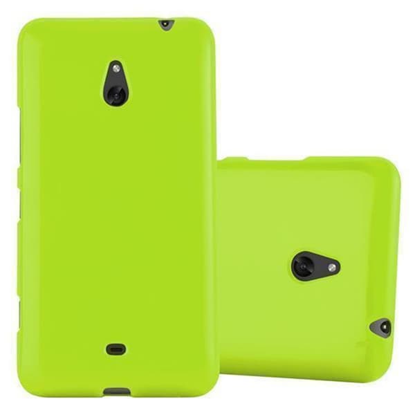 Nokia Lumia 1320 Skal Fodral Mobilskydd av flexibelt TPU-silikon Skyddsfodral JELLY GRÖN