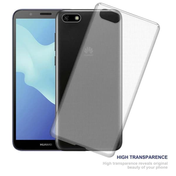 Honor 7S / Huawei Y5 2018 Suojakuori Suojakotelo valmistettu joustavasta TPU-silikonista