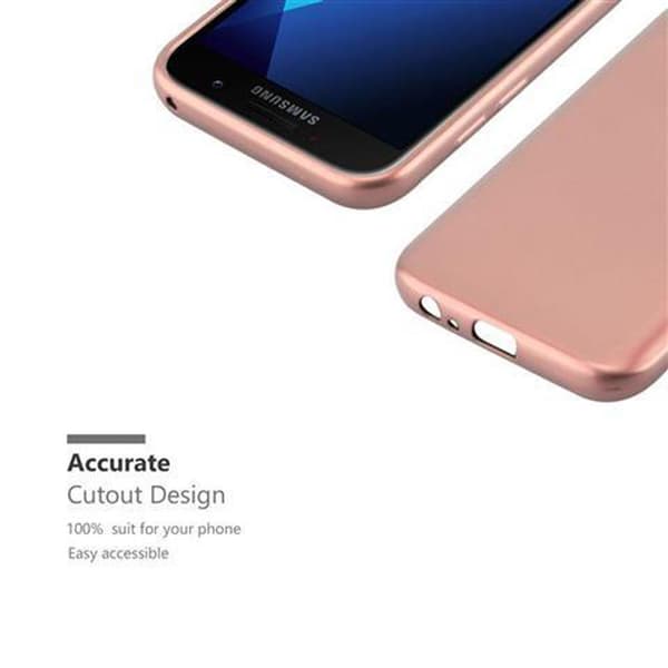 Deksel til Samsung Galaxy A5 2017 Beskyttelsesdeksel laget av fleksibelt TPU-silikon