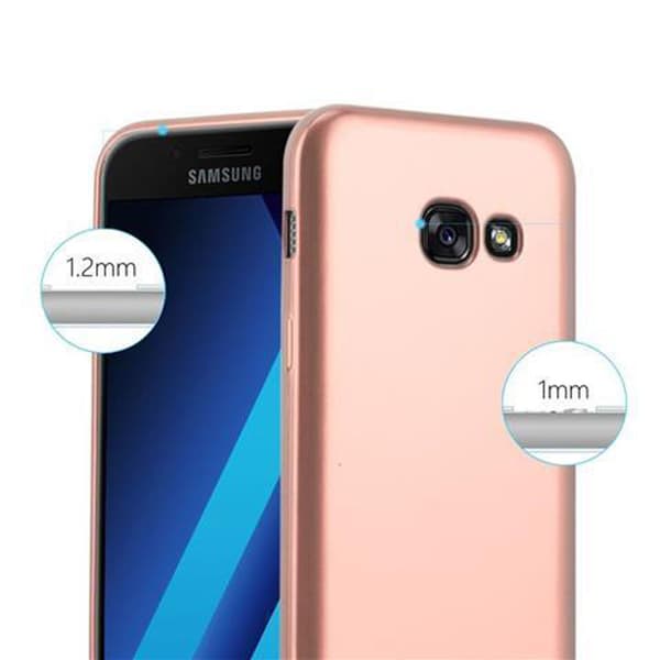 Deksel til Samsung Galaxy A5 2017 Beskyttelsesdeksel laget av fleksibelt TPU-silikon