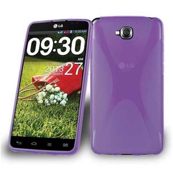 Deksel til LG G Pad PRO LITE Cover av fleksibelt TPU-silikon i X-Line-design