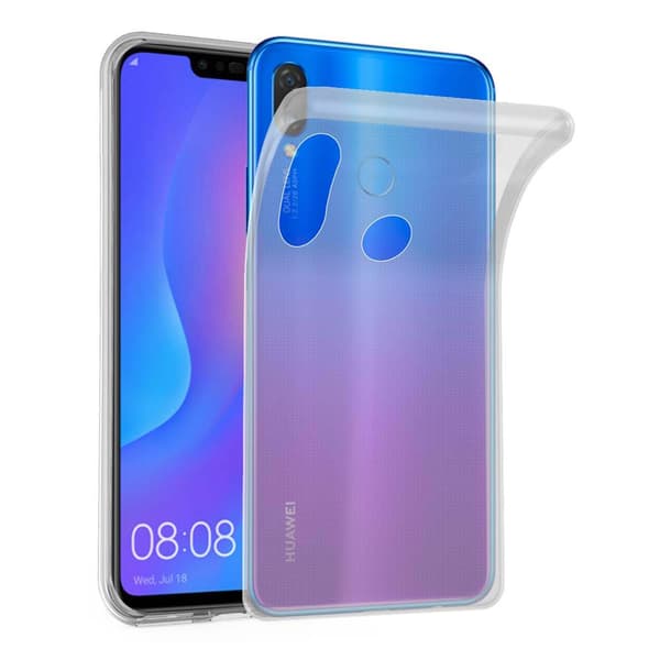 Huawei P SMART PLUS 2019 Suojakuori Suojakotelo valmistettu joustavasta TPU-silikonista