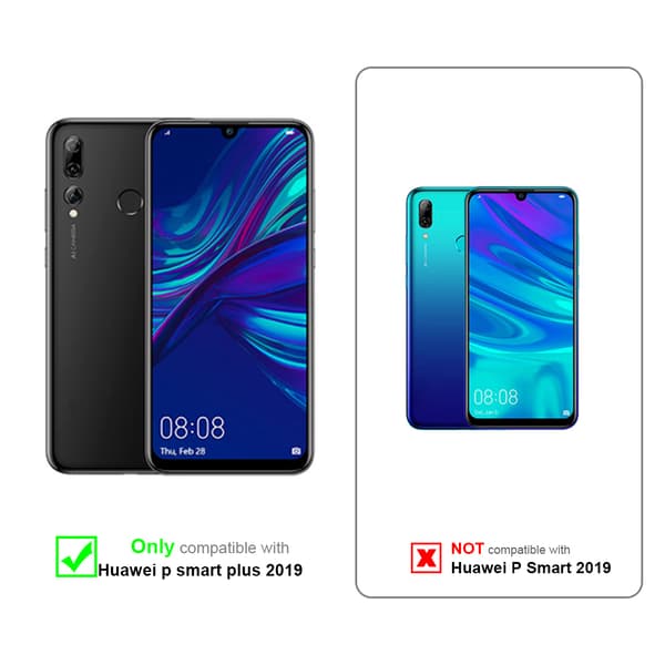 Huawei P SMART PLUS 2019 Suojakuori Suojakotelo valmistettu joustavasta TPU-silikonista