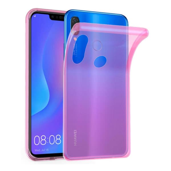 Huawei P SMART PLUS 2019 Suojakuori Suojakotelo valmistettu joustavasta TPU-silikonista