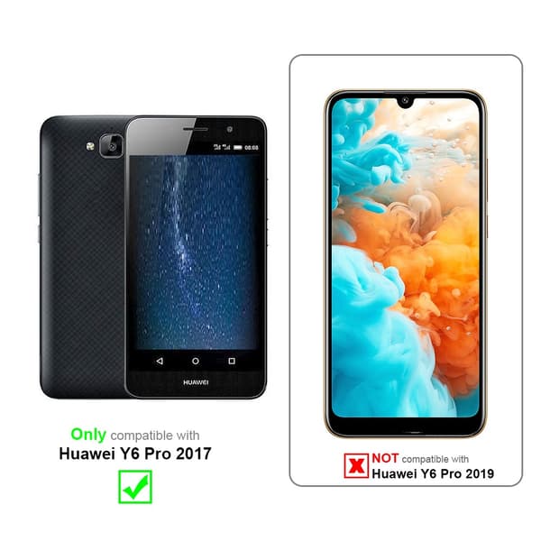 Huawei Y6 PRO 2017 Skal Skal Fodral av flexibelt TPU-silikon Mobilskydd