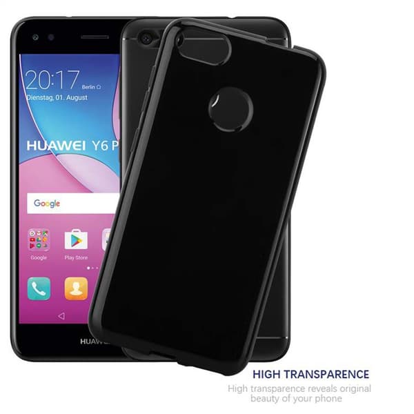 Huawei Y6 PRO 2017 Skal Skal Fodral av flexibelt TPU-silikon Mobilskydd