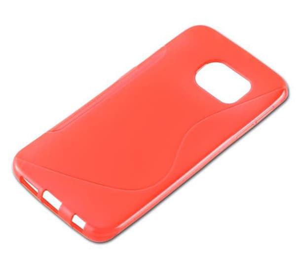 Samsung Galaxy S6 EDGE Suojakuori Suojakotelo joustavasta TPU-silikonista S-Line-muotoilussa