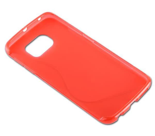 Samsung Galaxy S6 EDGE Suojakuori Suojakotelo joustavasta TPU-silikonista S-Line-muotoilussa
