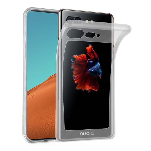 ZTE Nubia X Suojakuori Suojakotelo valmistettu joustavasta TPU-silikonista