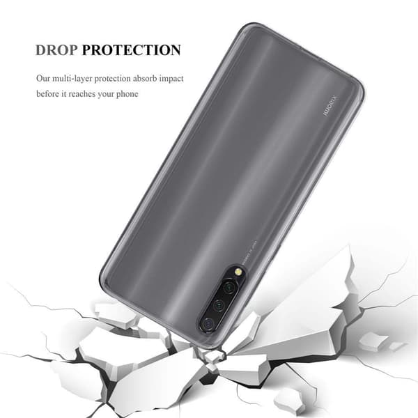 Xiaomi Mi CC9 Suojakuori Suojakotelo valmistettu joustavasta TPU-silikonista