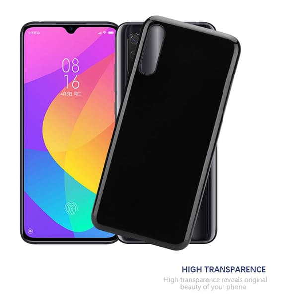 Xiaomi Mi CC9 Suojakuori Suojakotelo valmistettu joustavasta TPU-silikonista