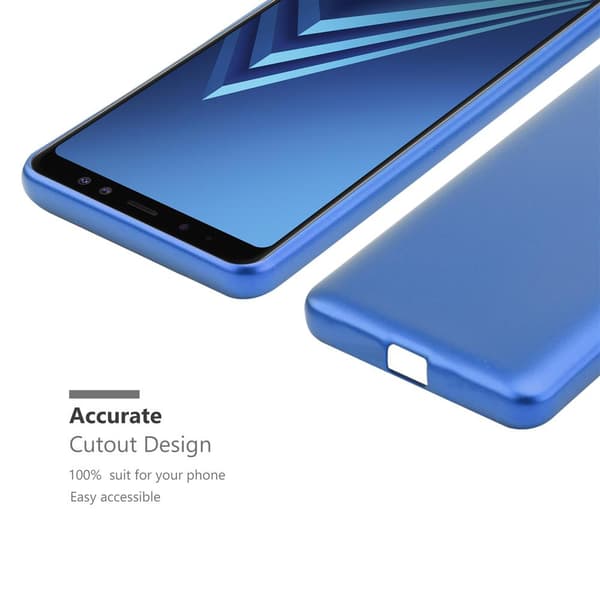 Deksel til Samsung Galaxy A8 2018 Beskyttelsesdeksel laget av fleksibelt TPU-silikon