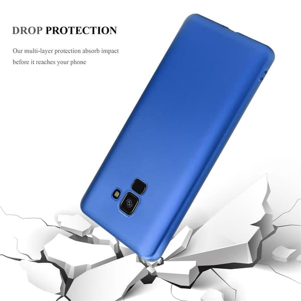 Deksel til Samsung Galaxy A8 2018 Beskyttelsesdeksel laget av fleksibelt TPU-silikon