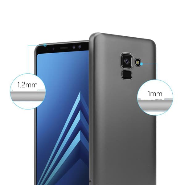 Deksel til Samsung Galaxy A8 2018 Beskyttelsesdeksel laget av fleksibelt TPU-silikon