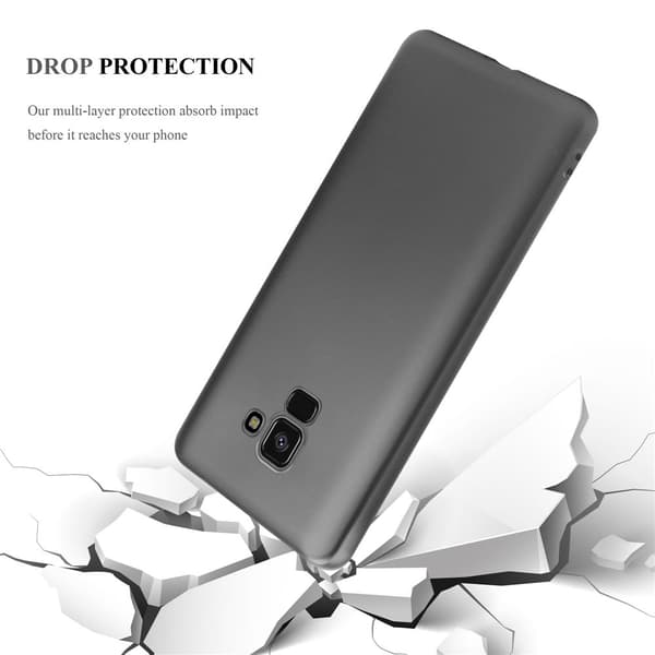Deksel til Samsung Galaxy A8 2018 Beskyttelsesdeksel laget av fleksibelt TPU-silikon