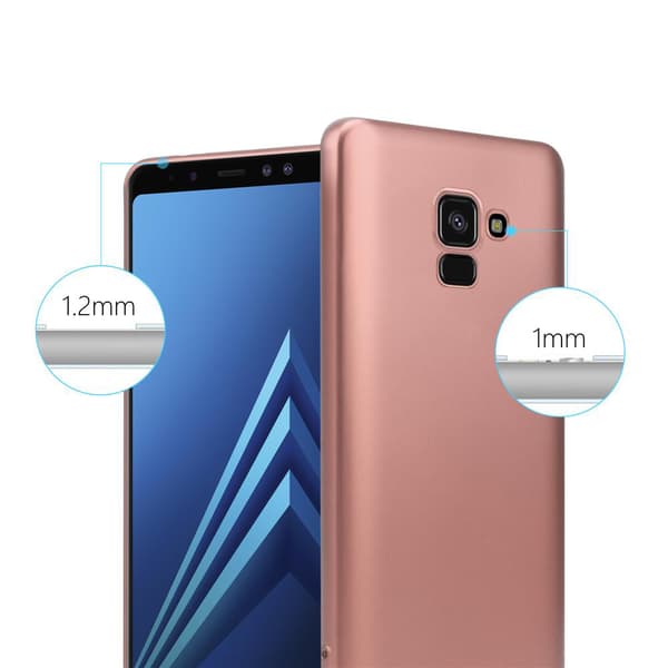 Deksel til Samsung Galaxy A8 2018 Beskyttelsesdeksel laget av fleksibelt TPU-silikon
