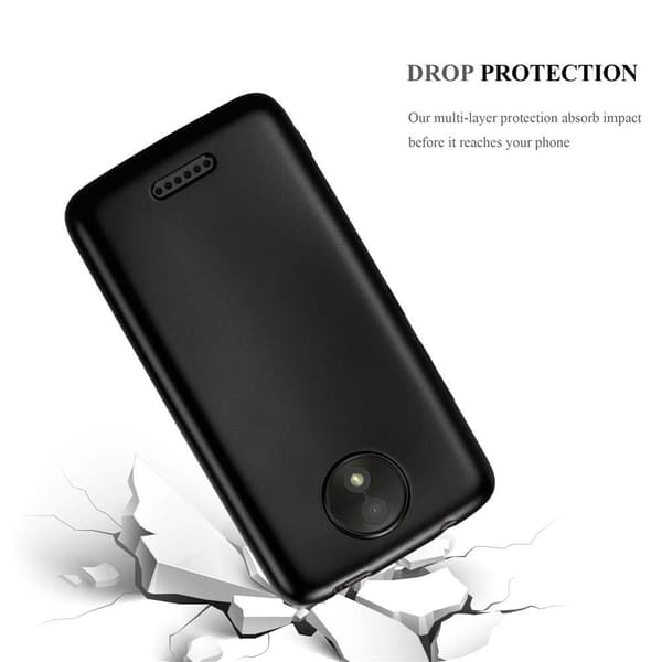 Deksel til Motorola MOTO C Beskyttelsesdeksel laget av fleksibelt TPU-silikon