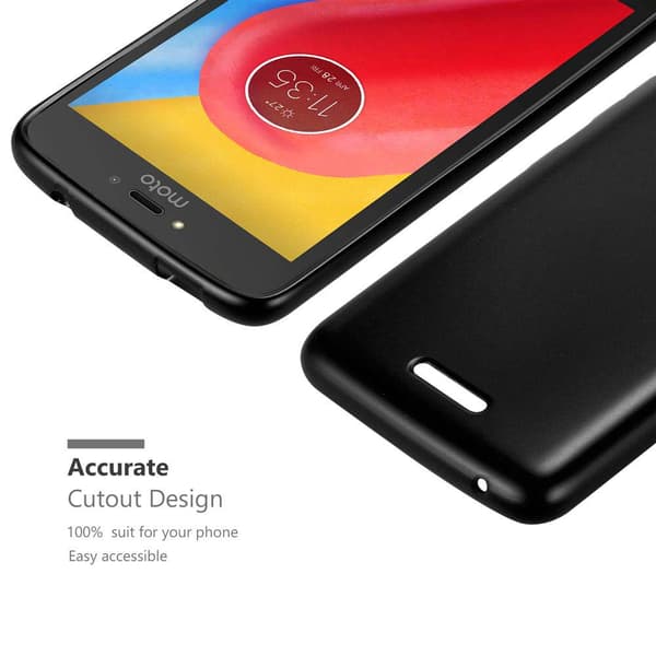 Deksel til Motorola MOTO C Beskyttelsesdeksel laget av fleksibelt TPU-silikon