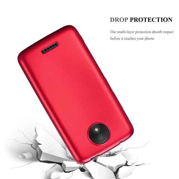 Deksel til Motorola MOTO C Beskyttelsesdeksel laget av fleksibelt TPU-silikon