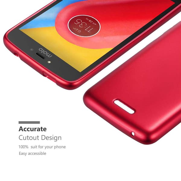 Deksel til Motorola MOTO C Beskyttelsesdeksel laget av fleksibelt TPU-silikon