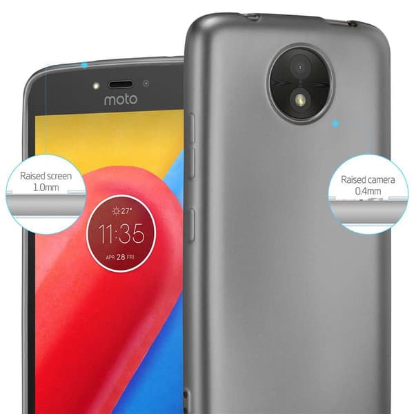 Deksel til Motorola MOTO C Beskyttelsesdeksel laget av fleksibelt TPU-silikon