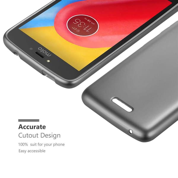 Deksel til Motorola MOTO C Beskyttelsesdeksel laget av fleksibelt TPU-silikon