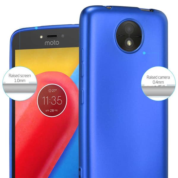 Deksel til Motorola MOTO C Beskyttelsesdeksel laget av fleksibelt TPU-silikon