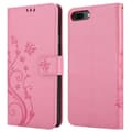 Miniatyrbilde 8 av 8: Deksel til iPhone 7 PLUS / 7S PLUS / 8 PLUS Lommebokdeksel i blomster design med magnetisk lukking, stativfunksjon og kortplasser