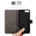 Miniatyrbild 5 av 8: iPhone 7 PLUS / 7S PLUS / 8 PLUS Skal Fodral i blomdesign Mobilskydd Case Cover med magnetisk stängning, ståfunktion och kortplatser