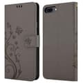 Miniatyrbild 7 av 8: iPhone 7 PLUS / 7S PLUS / 8 PLUS Skal Fodral i blomdesign Mobilskydd Case Cover med magnetisk stängning, ståfunktion och kortplatser