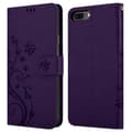 Miniatyrbilde 7 av 8: Deksel til iPhone 7 PLUS / 7S PLUS / 8 PLUS Lommebokdeksel i blomster design med magnetisk lukking, stativfunksjon og kortplasser