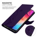 Miniatyrbilde 5 av 8: Deksel til Samsung Galaxy A50 4G / A50s / A30s Lommebokdeksel i blomster design med magnetisk lukking, stativfunksjon og kortplasser