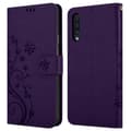 Miniatyrbilde 8 av 8: Deksel til Samsung Galaxy A50 4G / A50s / A30s Lommebokdeksel i blomster design med magnetisk lukking, stativfunksjon og kortplasser