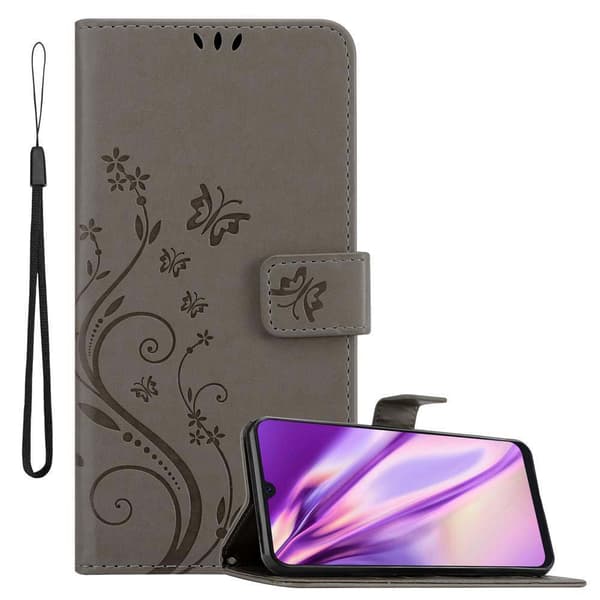 Deksel til Samsung Galaxy A50 4G / A50s / A30s Lommebokdeksel i blomster design med magnetisk lukking, stativfunksjon og kortplasser