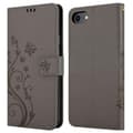 Miniatyrbilde 8 av 9: Deksel til iPhone 7 / 7S / 8 / SE 2020 Lommebokdeksel i blomster design med magnetisk lukking, stativfunksjon og kortplasser