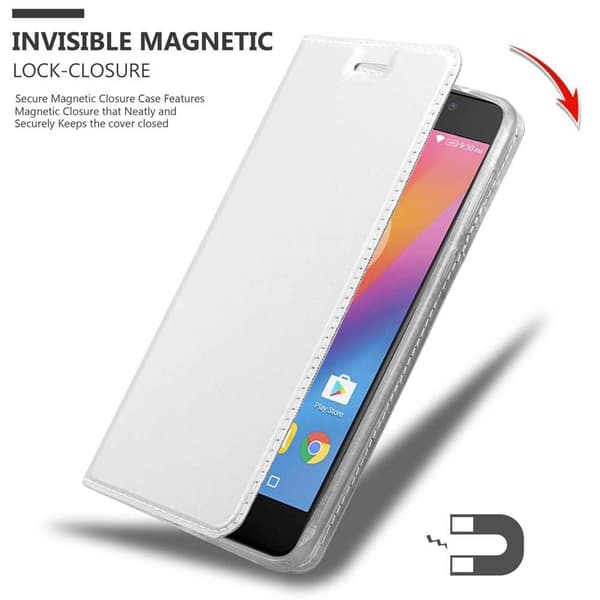 Lenovo P2 Skal Fodral med magnetisk stängning, ståfunktion och kortficka Mobilskydd