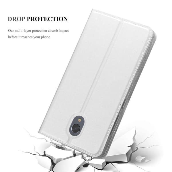 Lenovo P2 Skal Fodral med magnetisk stängning, ståfunktion och kortficka Mobilskydd