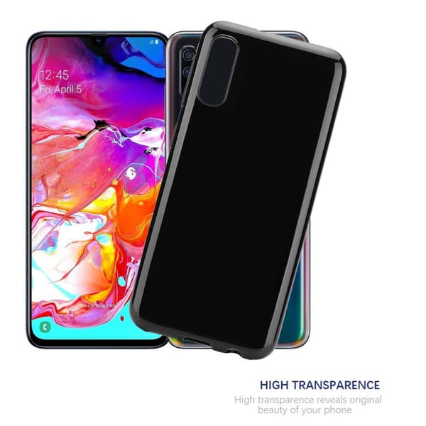 Samsung Galaxy A70 / A70s Skal Skal Fodral av flexibelt TPU-silikon Mobilskydd