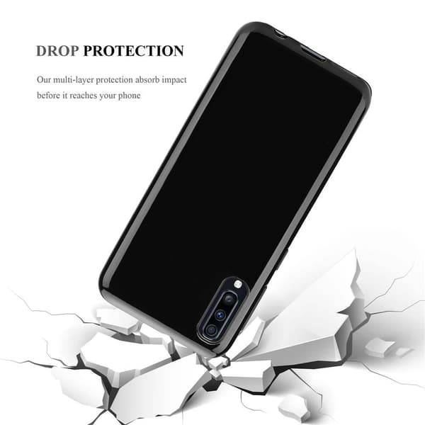 Samsung Galaxy A70 / A70s Skal Skal Fodral av flexibelt TPU-silikon Mobilskydd