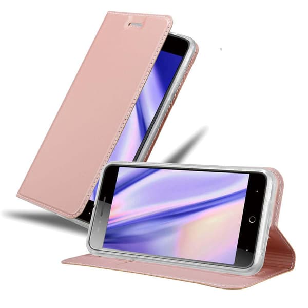 ZTE Blade A612 Suojakotelo Suojakuori Lompakkokotelo Matkapuhelinkotelo jossa magneettisuljenta, jalusta-toiminto ja korttitasku