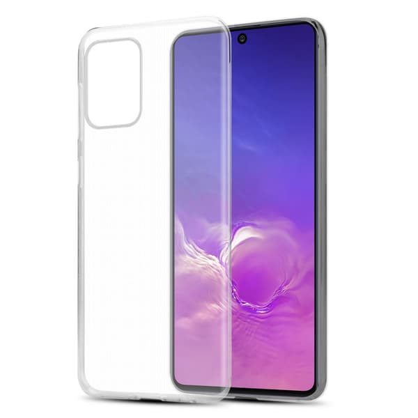 Deksel til Samsung Galaxy A91 / S10 LITE / M80s Silikondeksel HELT TRANSPARENT