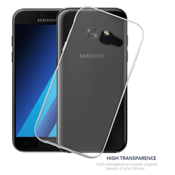 Samsung Galaxy A7 2017 Skal Skal Fodral av flexibelt TPU-silikon Mobilskydd