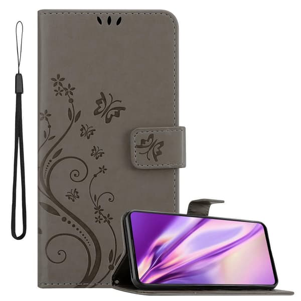 Deksel til Samsung Galaxy A51 4G / M40s Lommebokdeksel i blomster design med magnetisk lukking, stativfunksjon og kortplasser