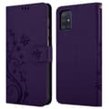 Miniatyrbild 8 av 9: Samsung Galaxy A51 4G / M40s Skal Fodral i blomdesign Mobilskydd Case Cover med magnetisk stängning, ståfunktion och kortplatser